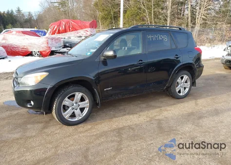 2008 Toyota Rav4 Sport from USA, damaged, VIN JTMBD32V486070360